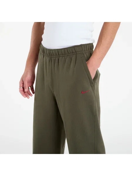 Nadrágok Nike x NOCTA Fleece CS Open-Hem Sweatpants Cargo Khaki/ Cargo Khaki/ Team Red XS piros
