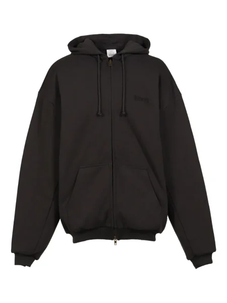Geacă Vetements cu broderie negru