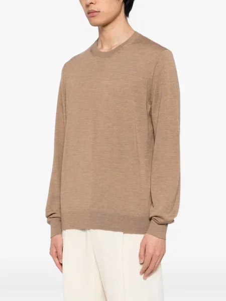 Tricou Tom Ford cu decolteu în U maro