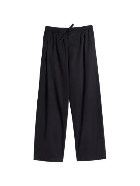 Șnur de strângere pijama pantaloni Lemaire negru