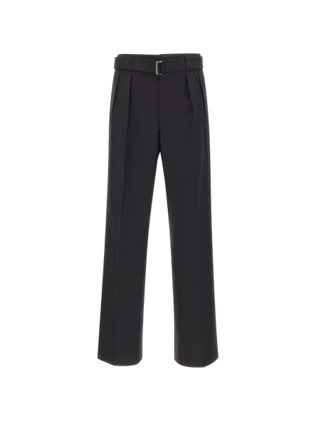 Cu centură pantaloni Tagliatore negru