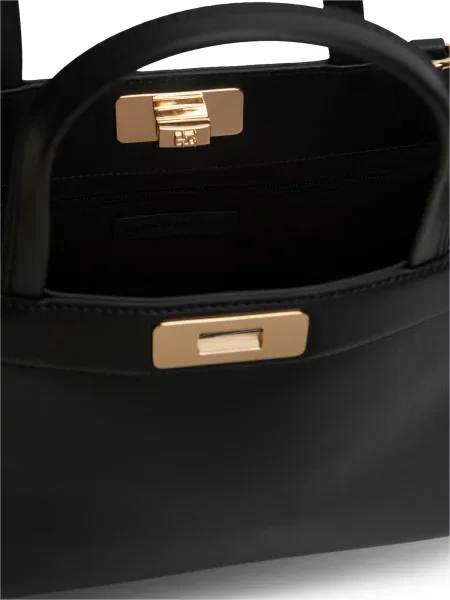 Rucsac Tommy Hilfiger din piele negru