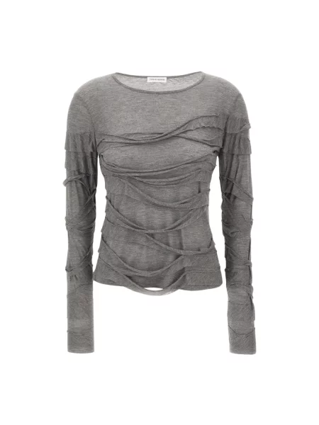 Sweter 7 For All Mankind wełniany szary