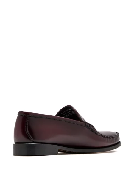 Pantofi loafer G.h. Bass & Co din piele roșu