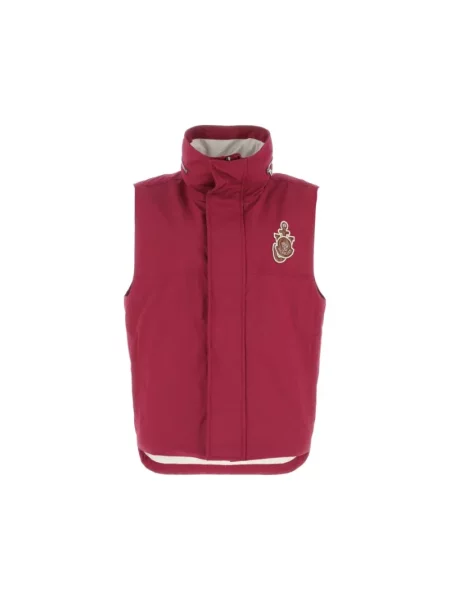 Kamizelka puchowa Moncler różowa