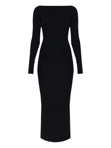 Sukienka maxi Entire Studios do kolan garniturowa czarna