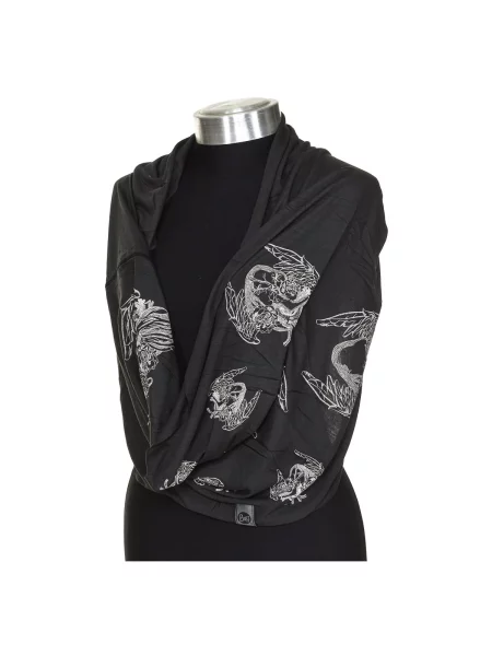 Fular Buff negru