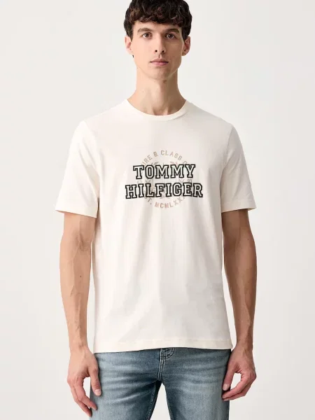 Tommy Hilfiger tricou pentru bărbați din bej