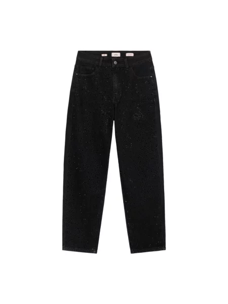 Jeansy Oltre czarne