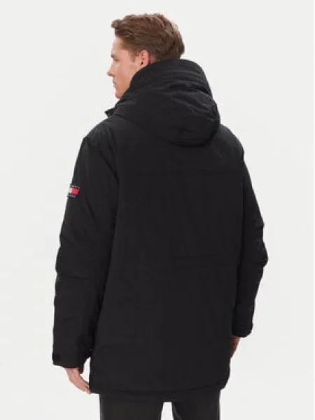 Farmer dzseki Tommy Jeans fekete
