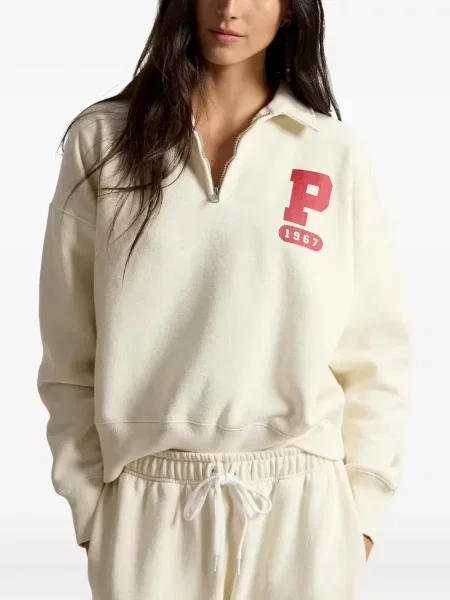 Велурени бягане с яка чорапи Polo Ralph Lauren синьо