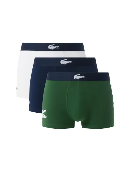 Boxerky Lacoste bílé