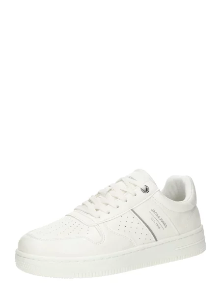 Sneakerși Jack & Jones alb