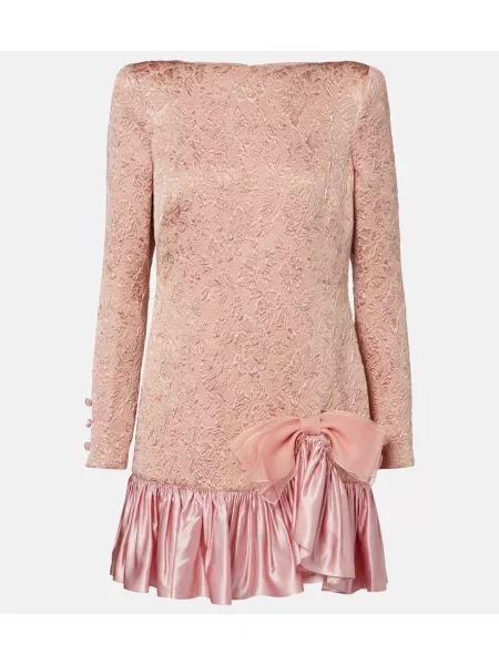 Rochie Valentino de lână roz