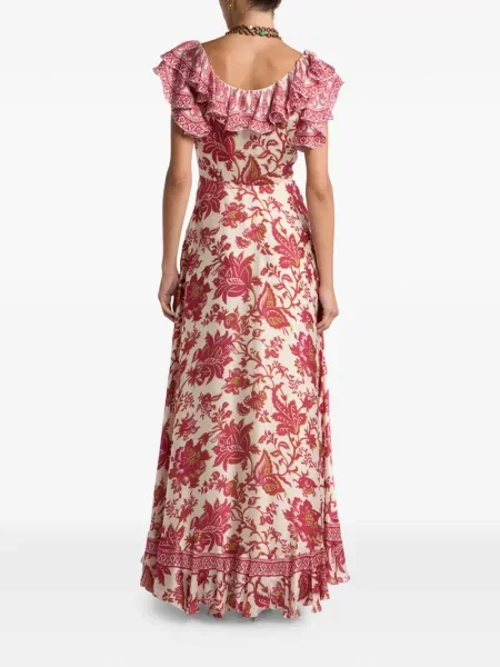 Rochie Etro cu model floral cu imagine de costum