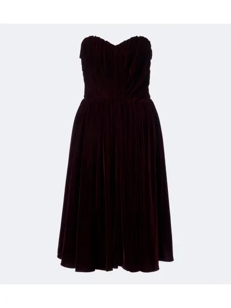 Aksamitna sukienka Dolce&gabbana