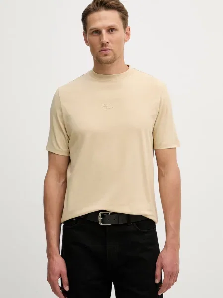 Karl Lagerfeld t-shirt beżowa