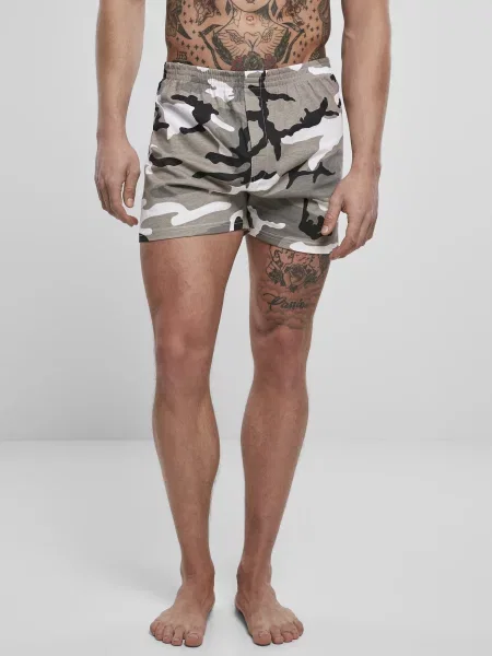 Kamuflažni boksarice Brandit siva