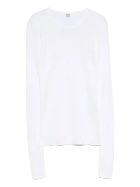 Top Toteme lung alb