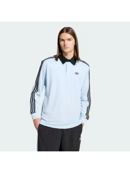 Pruhované polotričko Adidas černé