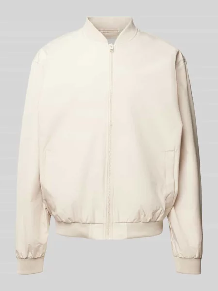 Bomberka ze stójką model ‘CHARGE’ Jack & Jones biały