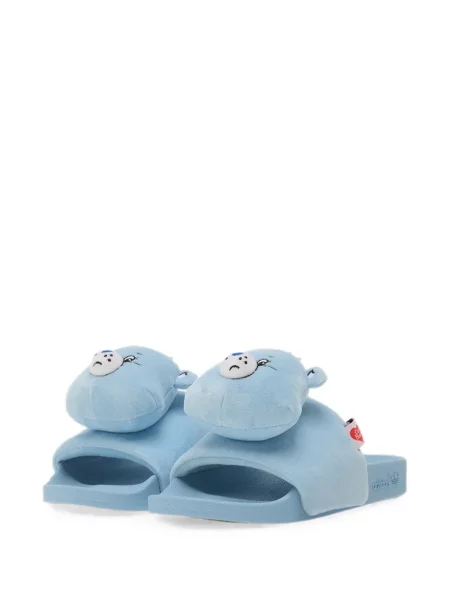 Papuci Adidas albastru