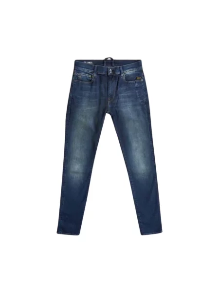 Skinny jeansy skinny G-star niebieskie