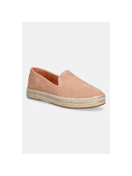 Toms espadryle zamszowe CAROLINA pomarańczowe