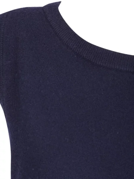 Vestă Extreme Cashmere din cașmir albastru