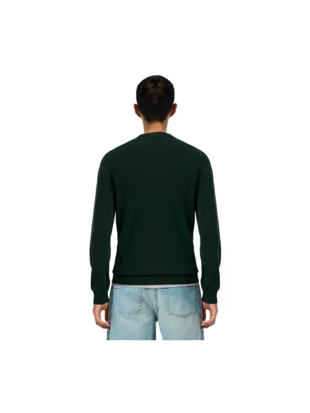 Sweter Lacoste z kapturem z logo zielony