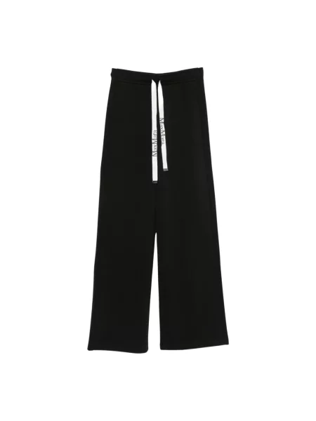 Spodnie Max Mara czarne