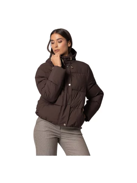 Kurtka puchowa Kocca brązowa
