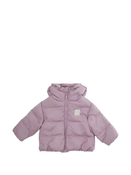 Kurtka dziecięca Emporio Armani różowa