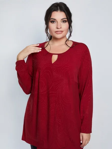 Туніка All Posa бордовий