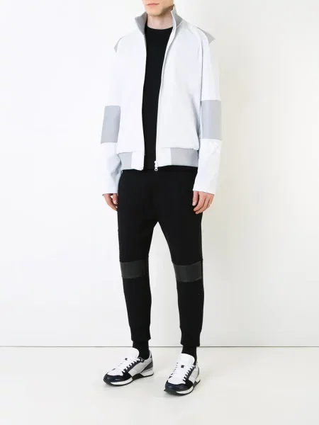 Hanorac Y-3 cu autograf alb