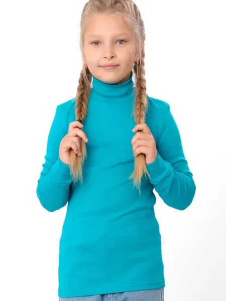 Дитячий Гольф Носи своє бірюзовий бавовна/еластан