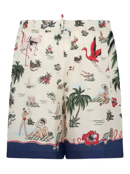 Pantaloni scurți Dsquared2 cu imagine