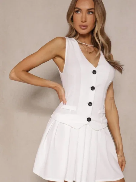 Rochie Evinorae albă