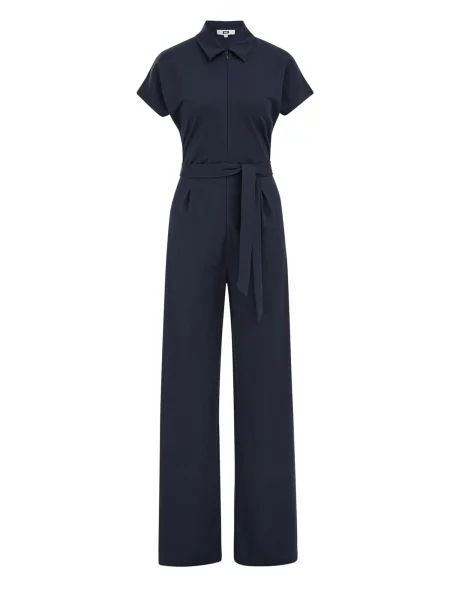 WE Fashion Salopeta închis albastru