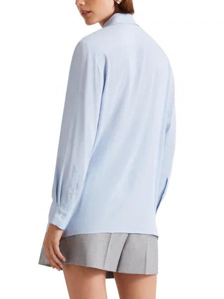 Рубашка Marella голубая