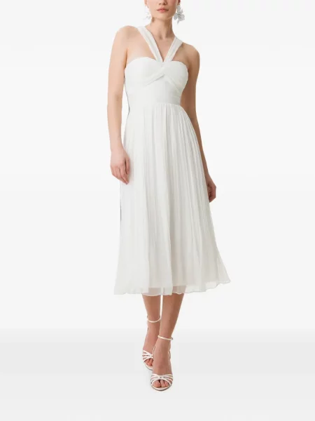 Rochie midi Framboise alb