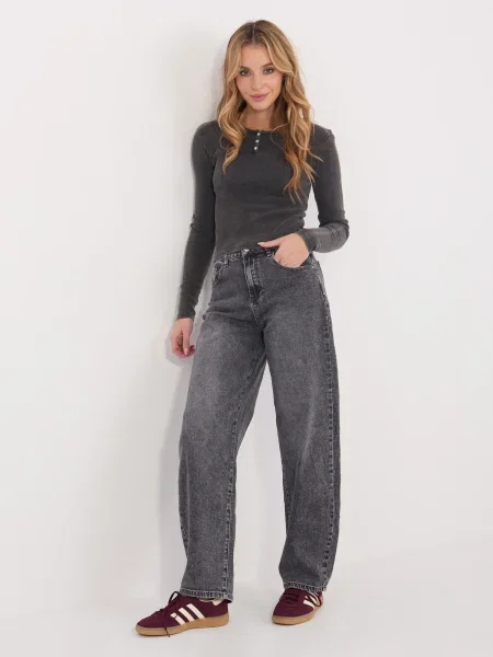 Bluză Factory Price cu mâneci lungi lungă negru