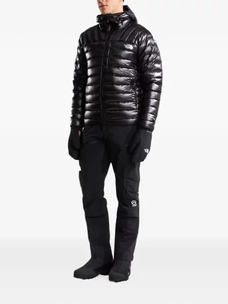 Geacă The North Face cu glugă negru