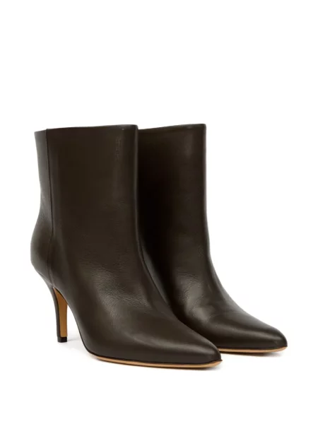 Cizme scurte Mm6 Maison Margiela din piele maro