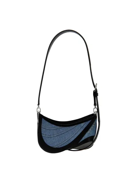 Torebka Mugler niebieska