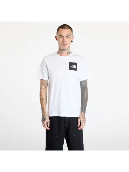 Тениска The North Face Fine Tee с принт бяло