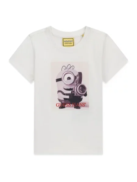 Guess Jeans T-shirt Regular Fit bijela