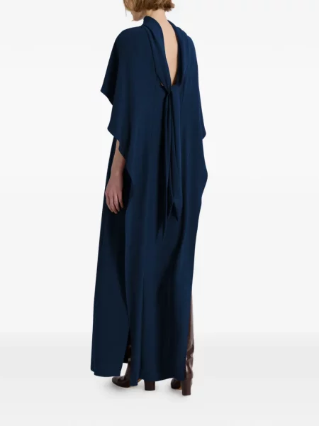 Rochie maxi Alberta Ferretti albastru
