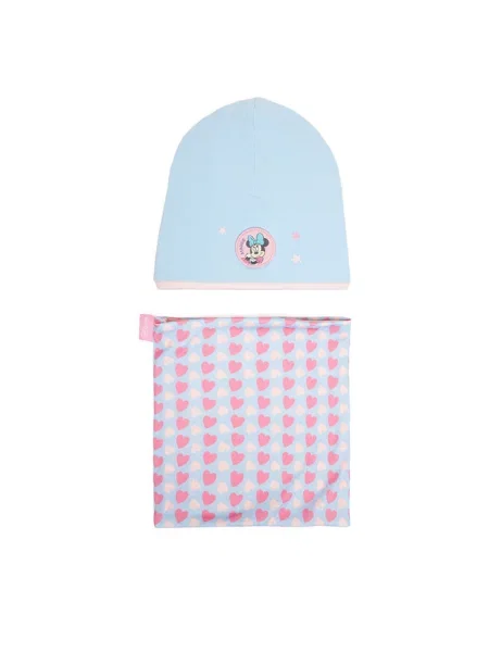 Komplet czapka i komin Mickey&Friends niebieska
