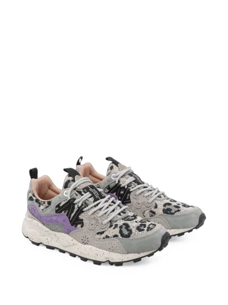 Top Flower Mountain cu imagine cu model leopard gri